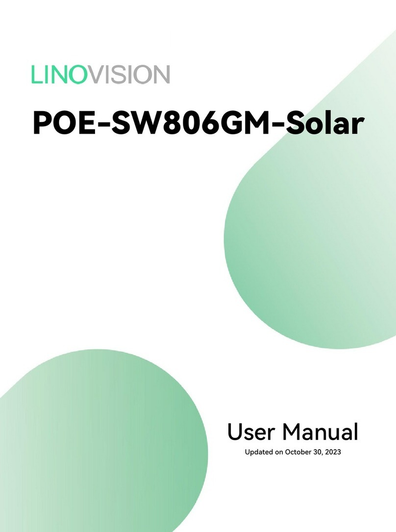 LINOVISION POE-SW806GM-Solar user manual