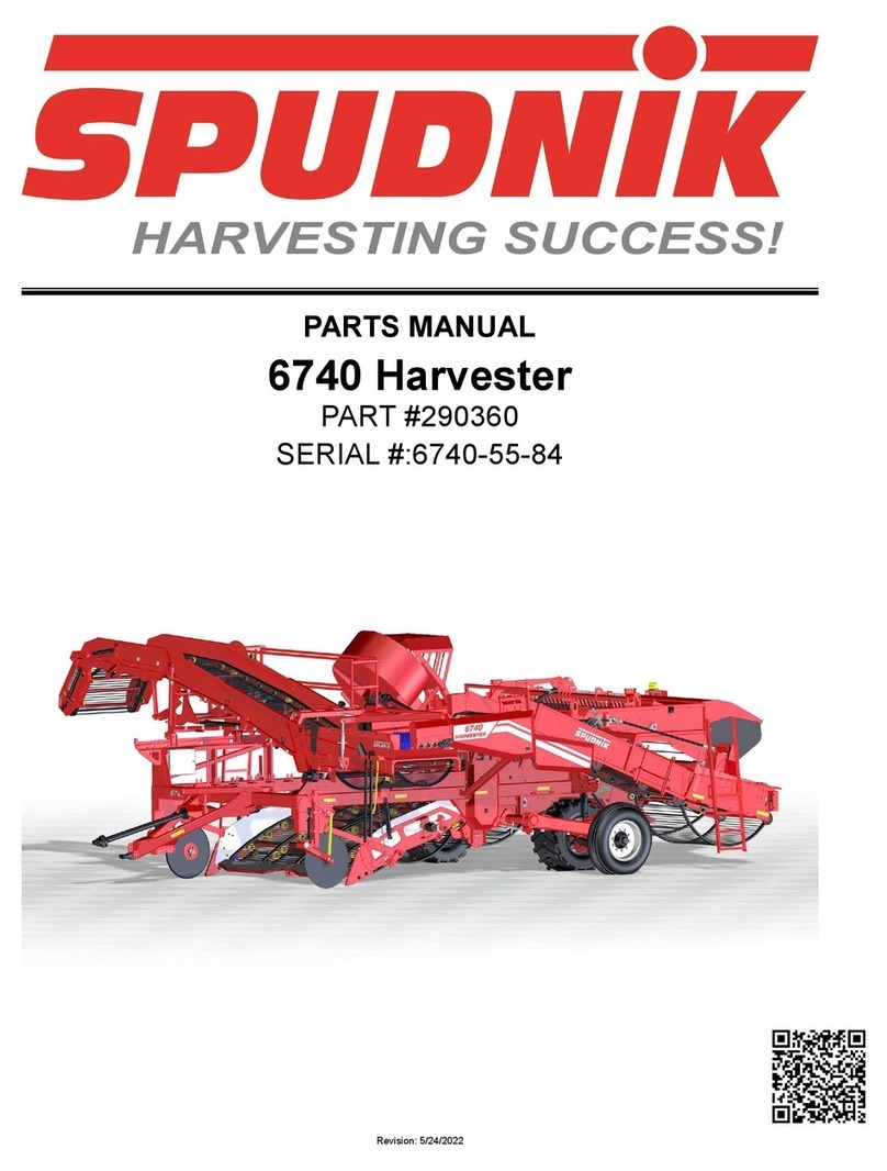 Spudnik 6740 parts manual