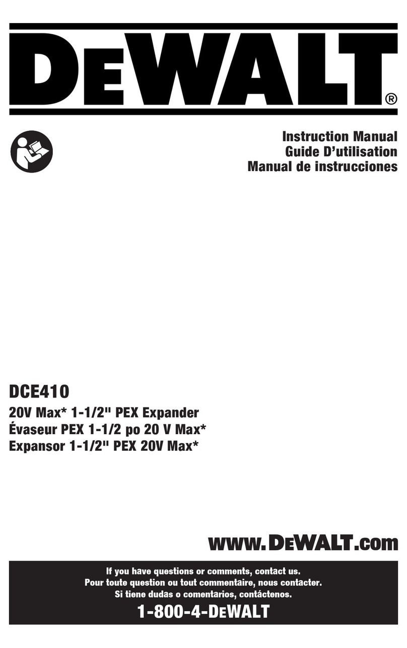 DeWalt DCE410 instruction manual
