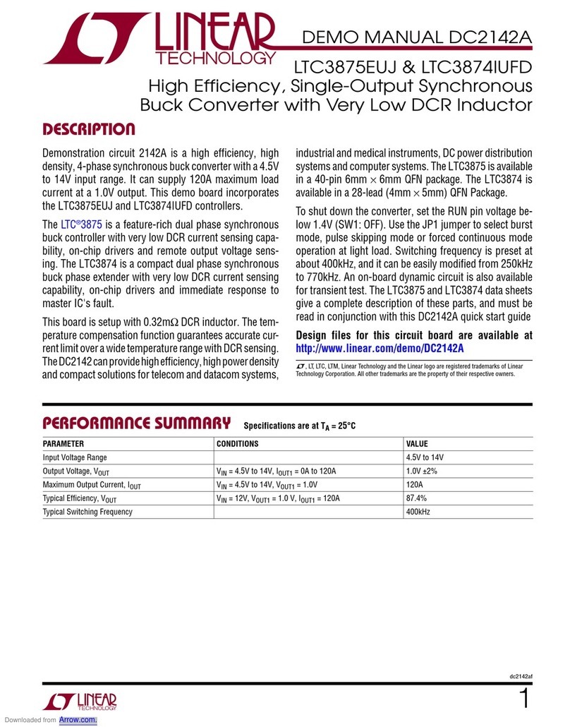 Linear Technology DC2142A Quick setup guide