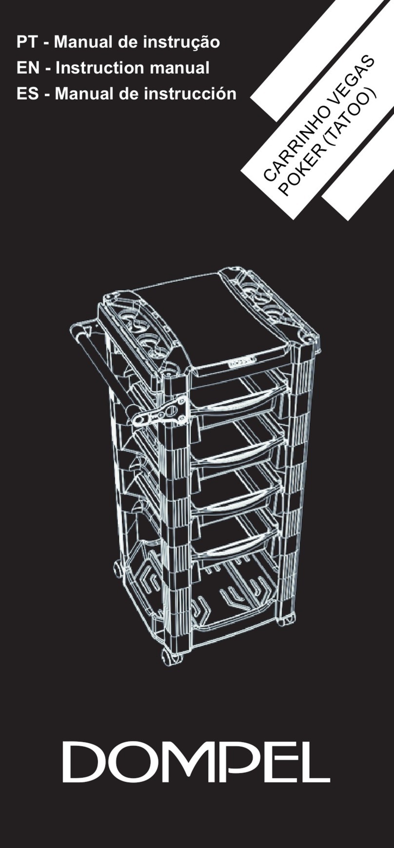 DOMPEL VEGAS POKER TROLLEY User manual
