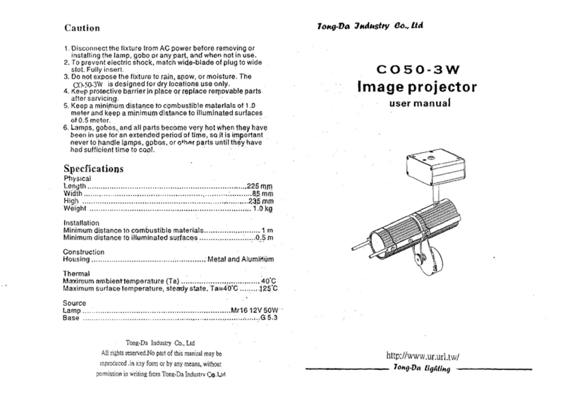 Tong-Da C050-3W user manual