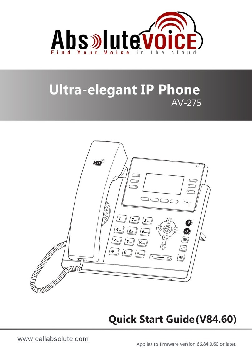 Yealink AV-275 User manual Yealink AV-275 User manual