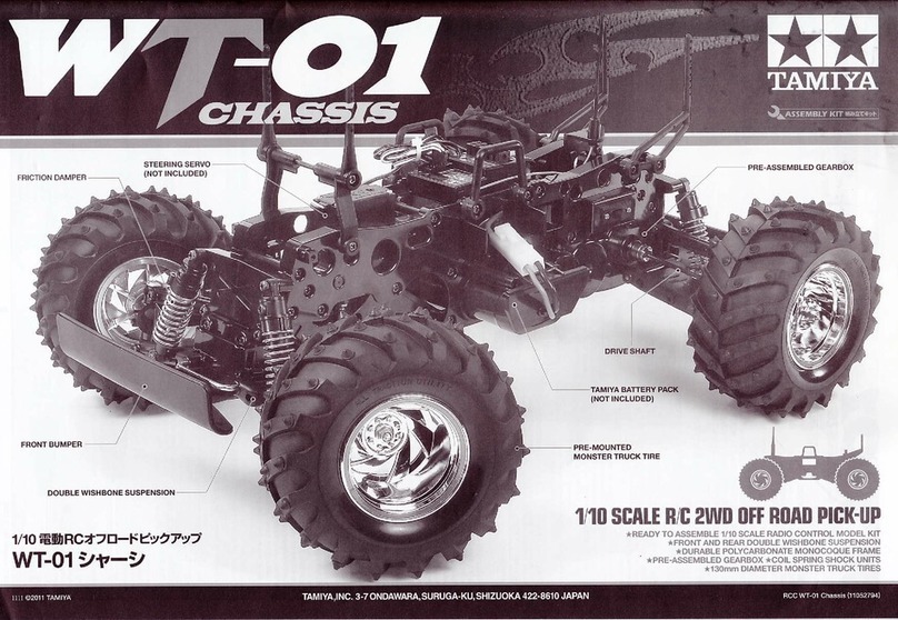 Tamiya WT-01 User manual