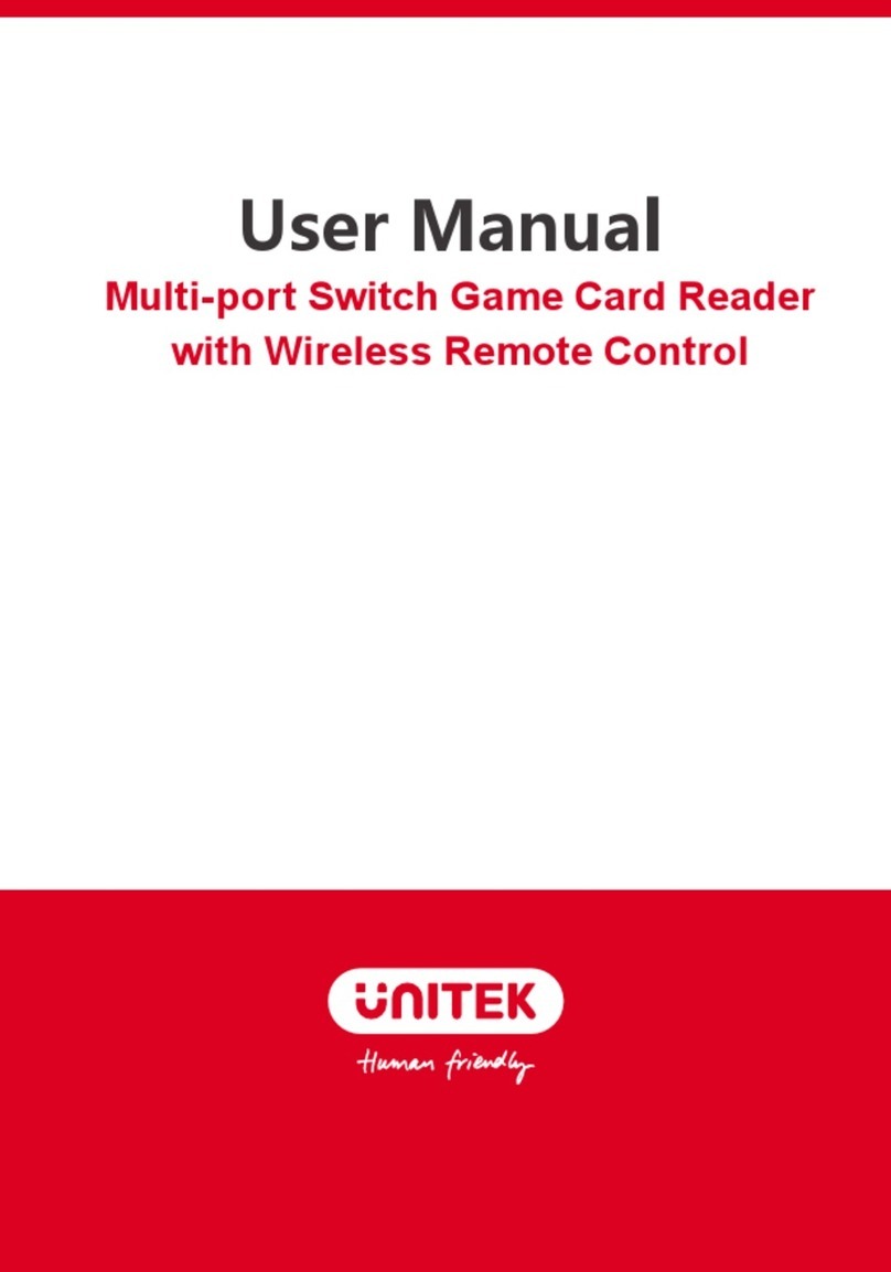 Unitek D1100C user manual