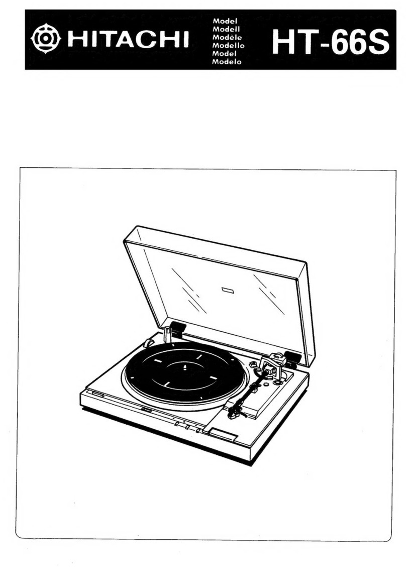 Hitachi HT-66S User manual