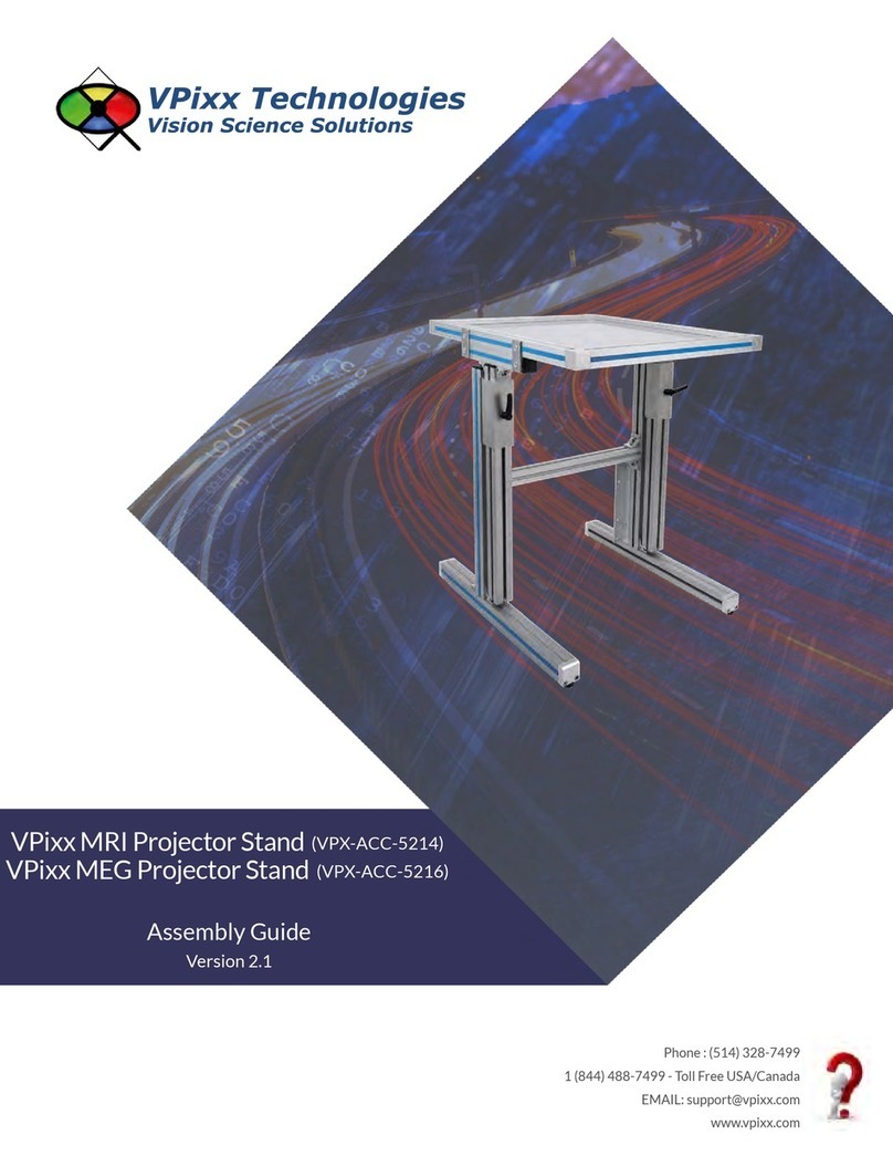 VPixx Technologies MRI Assembly guide VPixx Technologies MRI Assembly guide