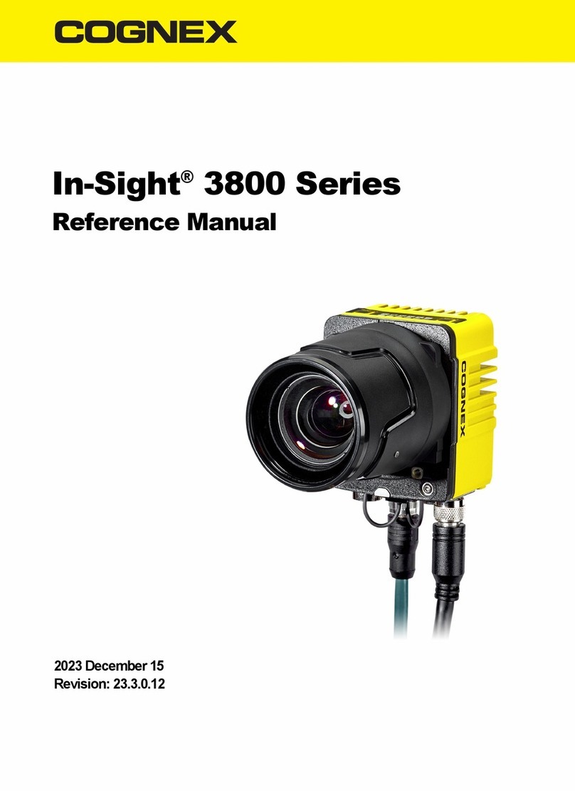 Cognex In-Sight IS3808M Reference manual Cognex In-Sight IS3808M Reference manual