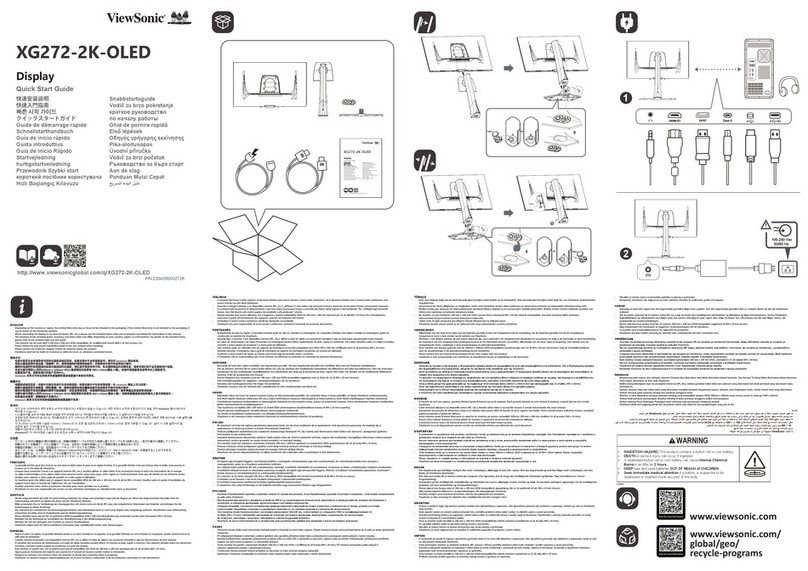 ViewSonic XG272-2K-OLED User manual