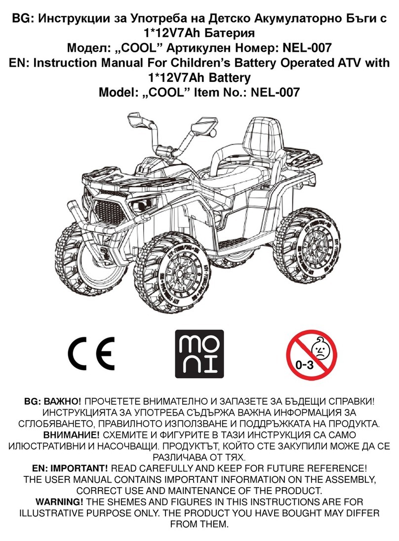 Moni COOL instruction manual