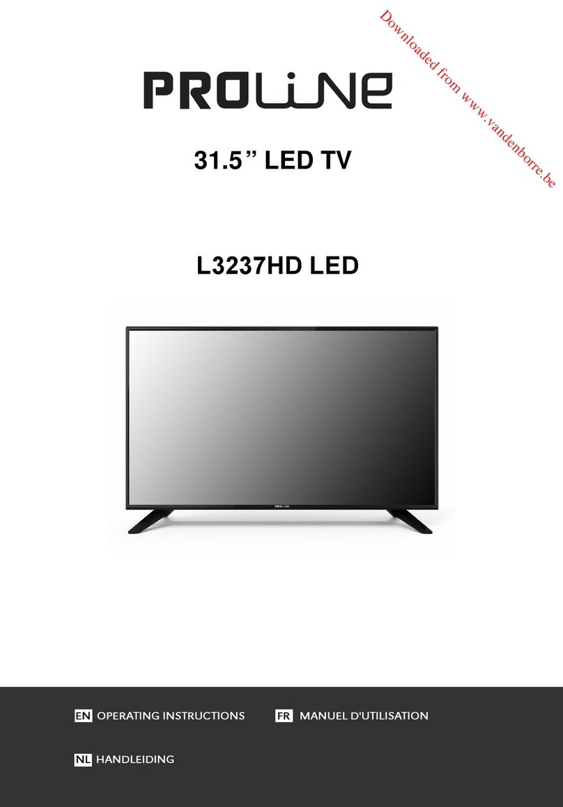 Proline L3237HD LED User manual Proline L3237HD LED User manual