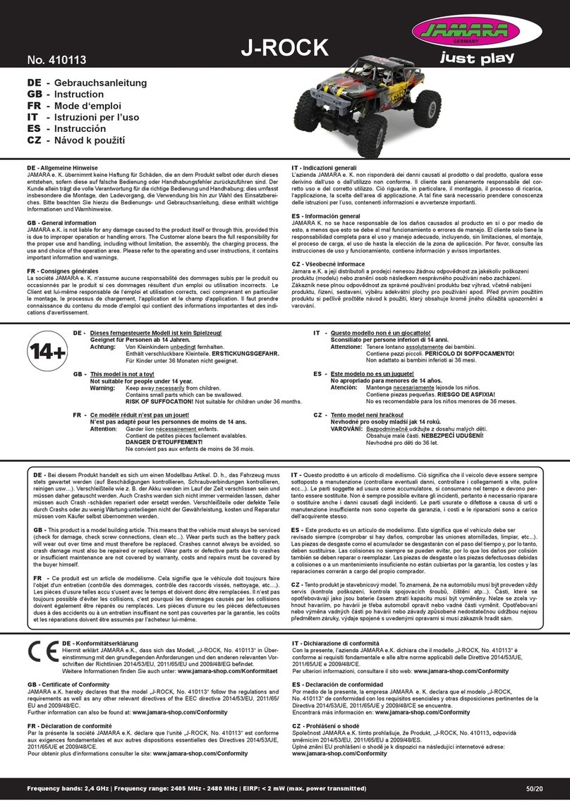 Jamara J-ROCK instructions