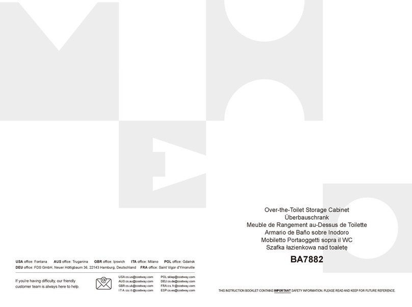 Costway BA7882 manual