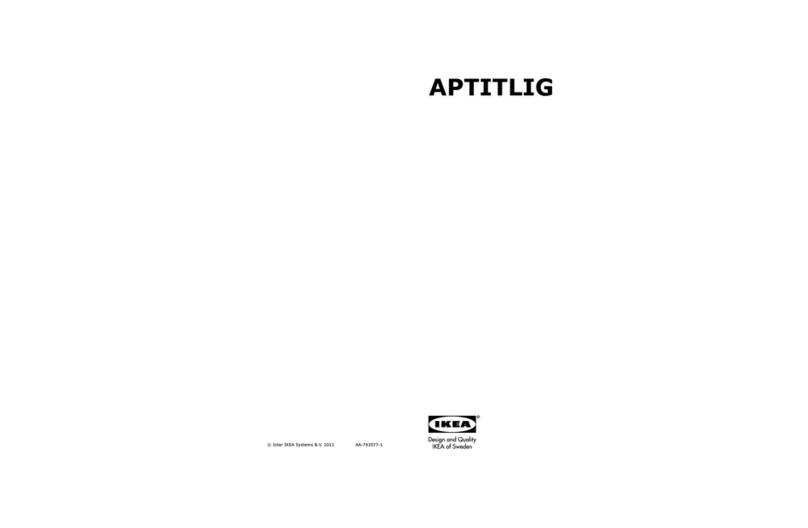 IKEA APTITLIG manual IKEA APTITLIG manual