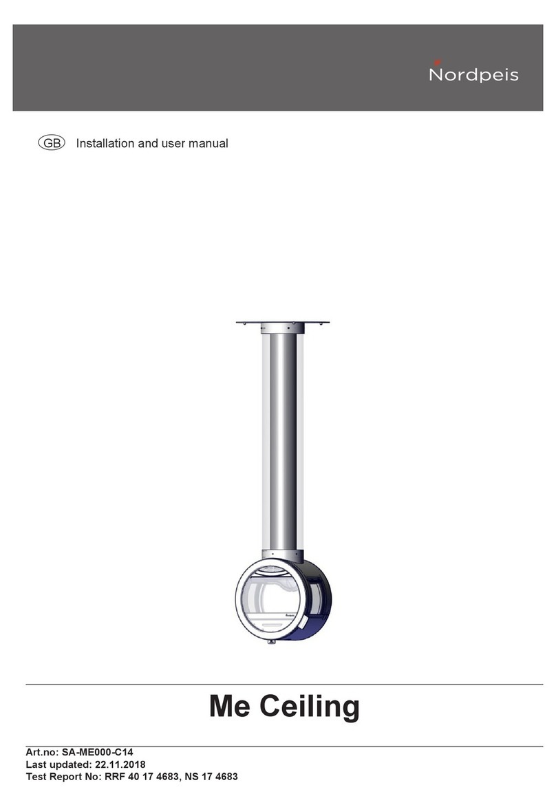 Nordpeis Me Ceiling SA-ME000-C14 User manual