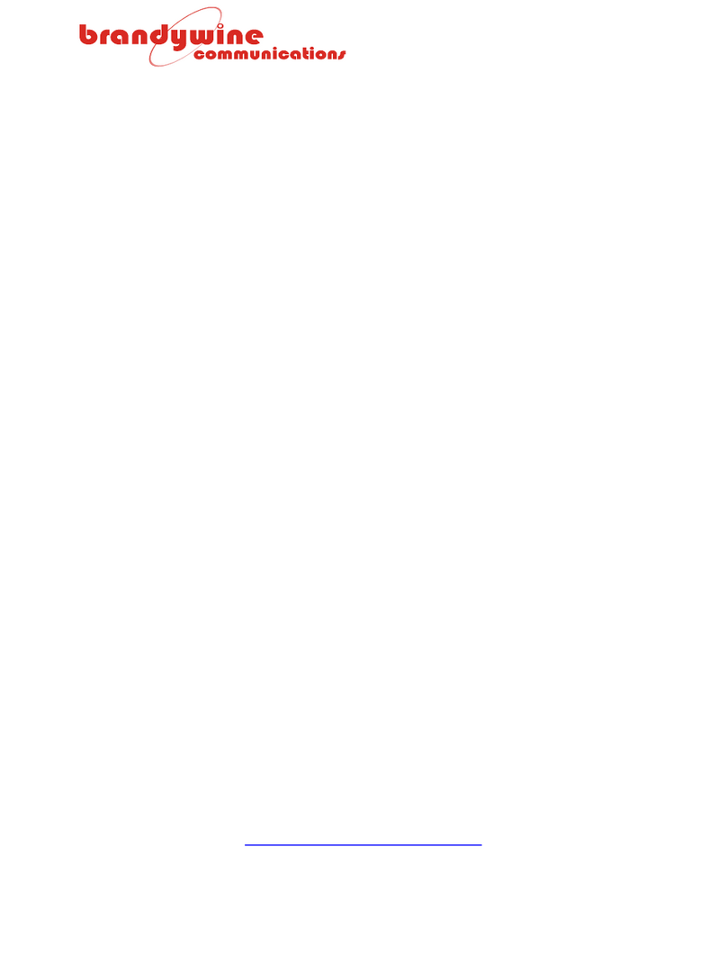 Brandywine GPS4 User manual