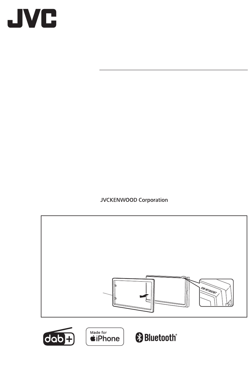 JVC KW-M180DBT User manual