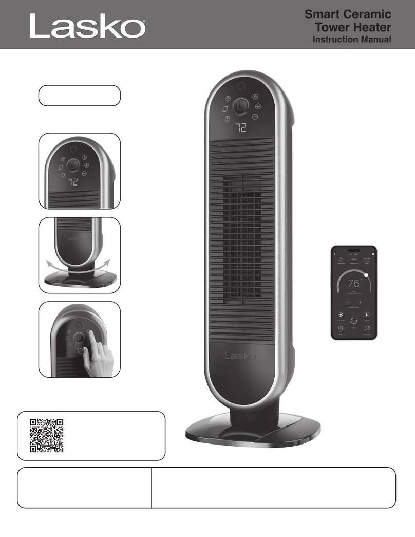 Lasko AR122 instruction manual