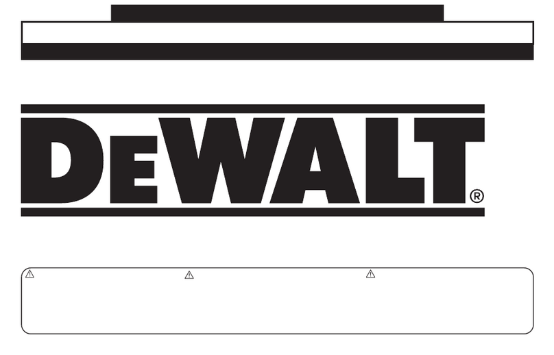 DeWalt DXH90CFAK instruction manual