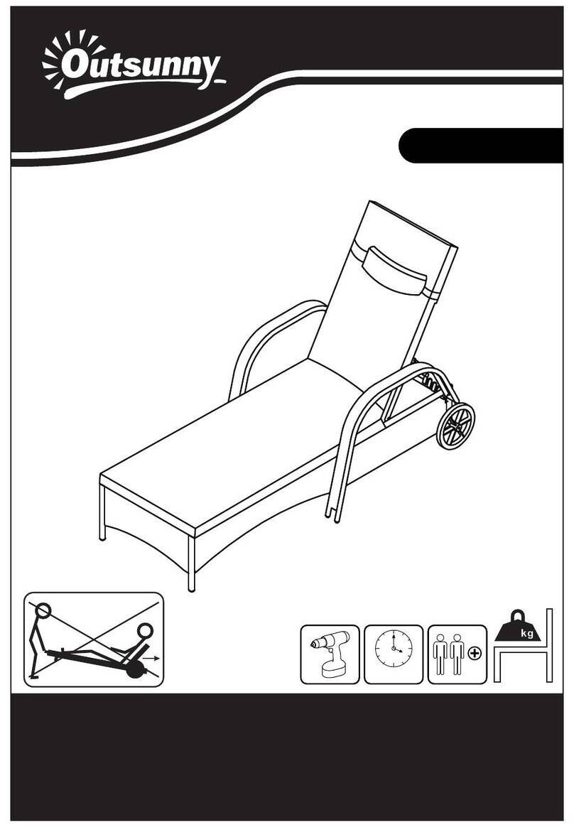 Outsunny 862-005V00 manual Outsunny 862-005V00 manual