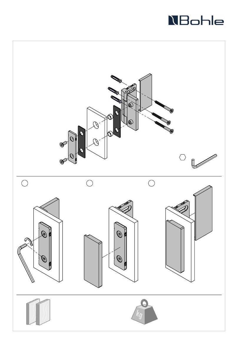 Bohle Madrid instruction manual