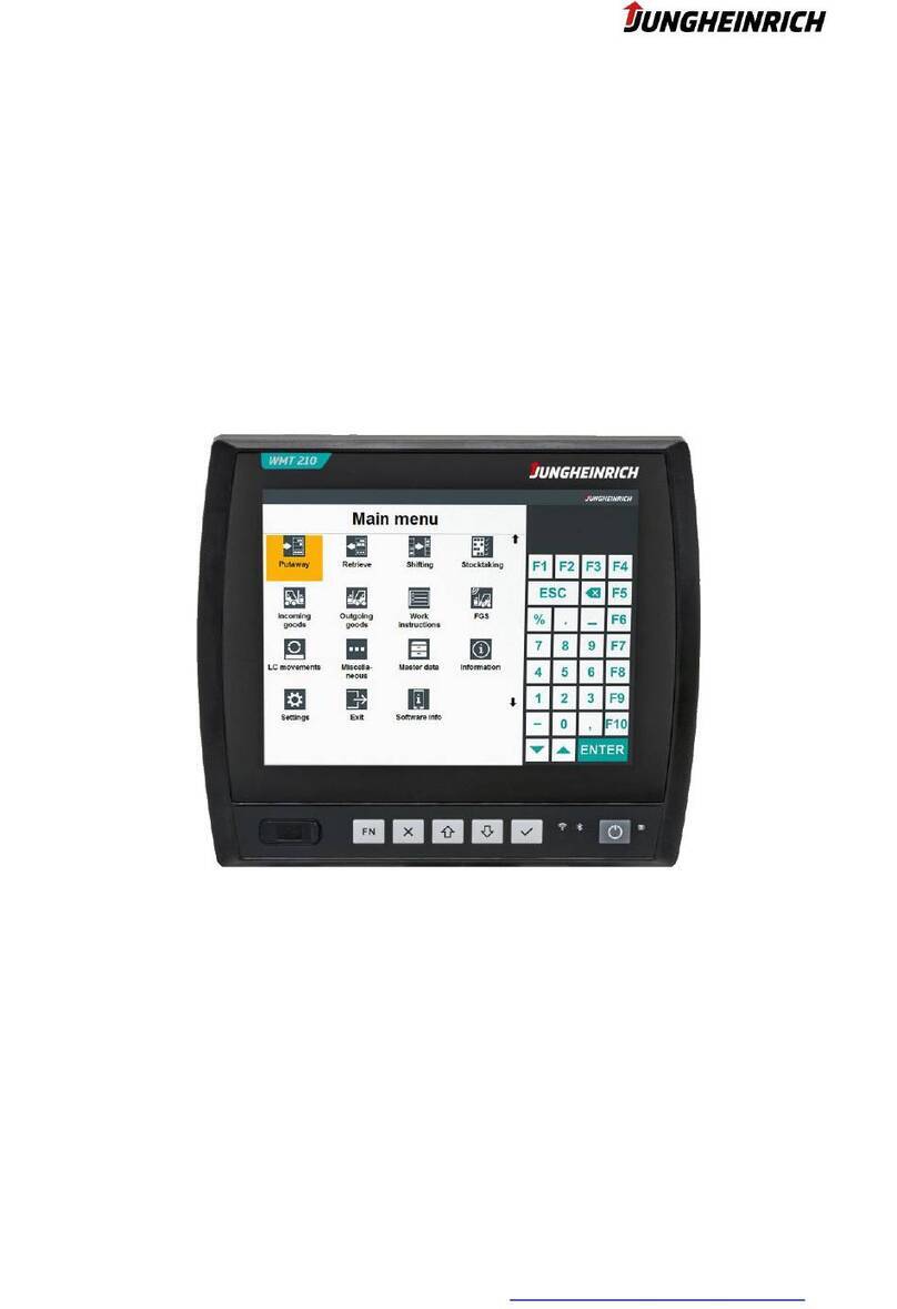Jungheinrich WMT 210 Service manual