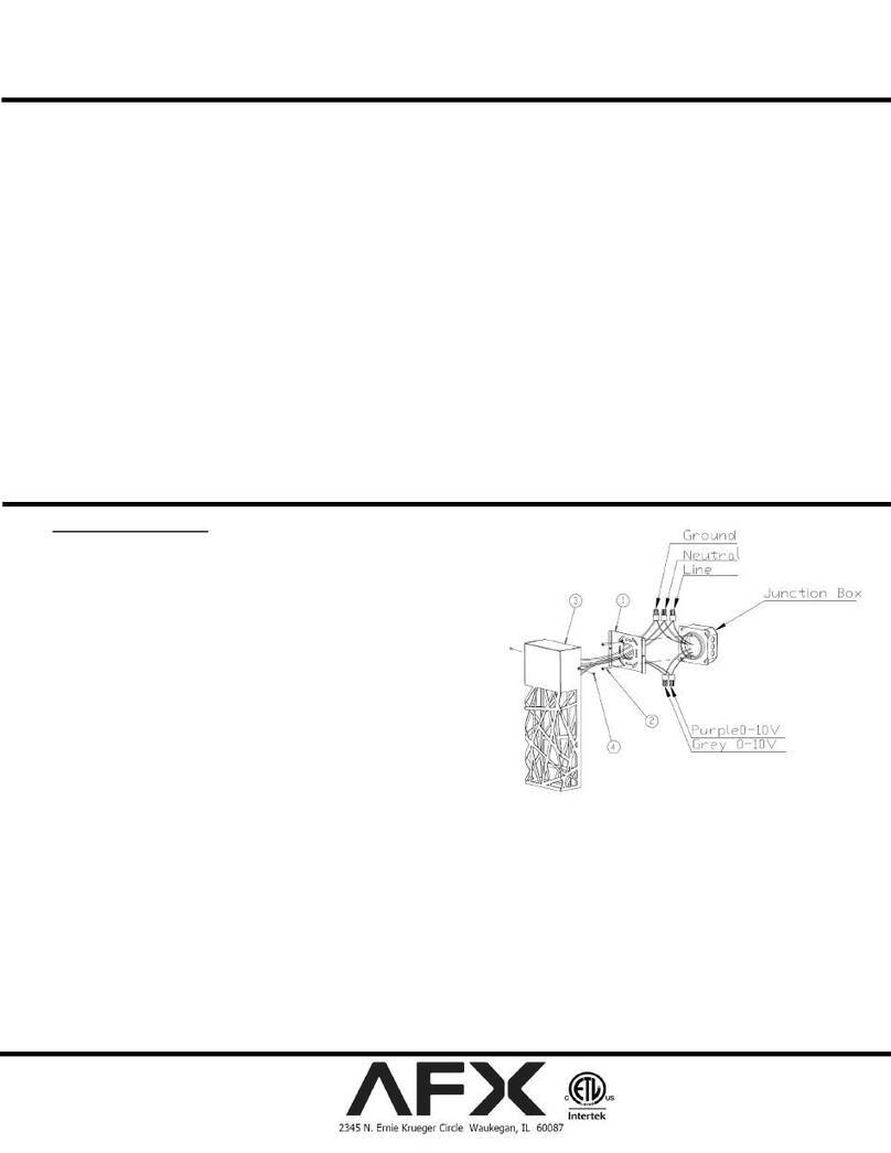 AFX BONW0717L30D2BK manual