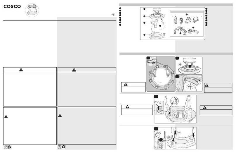 Cosco Everyday-Play WA122 quick start guide