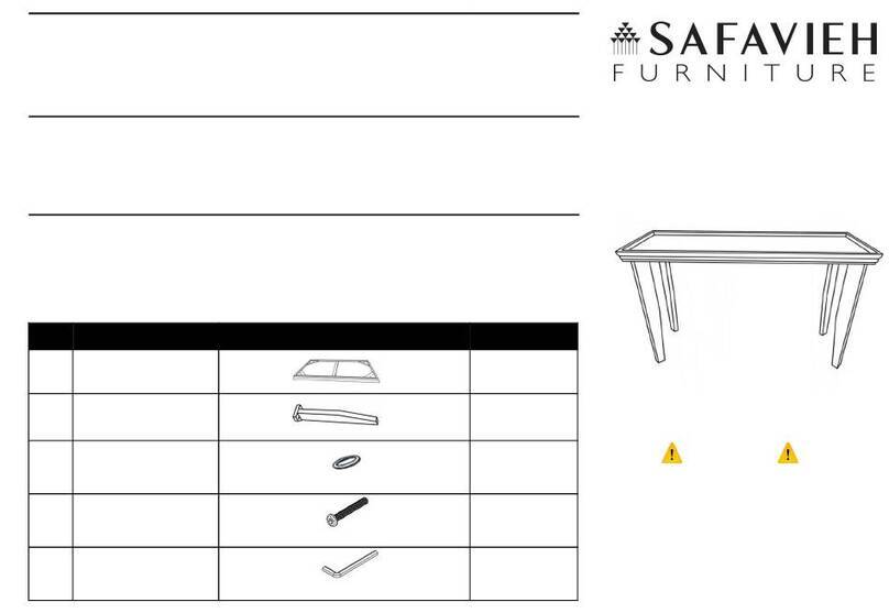 Safavieh Furniture Naios CNS9706 manual