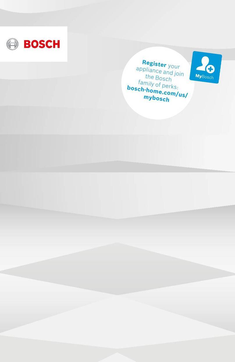 Bosch SPE53B52UC/07 User manual