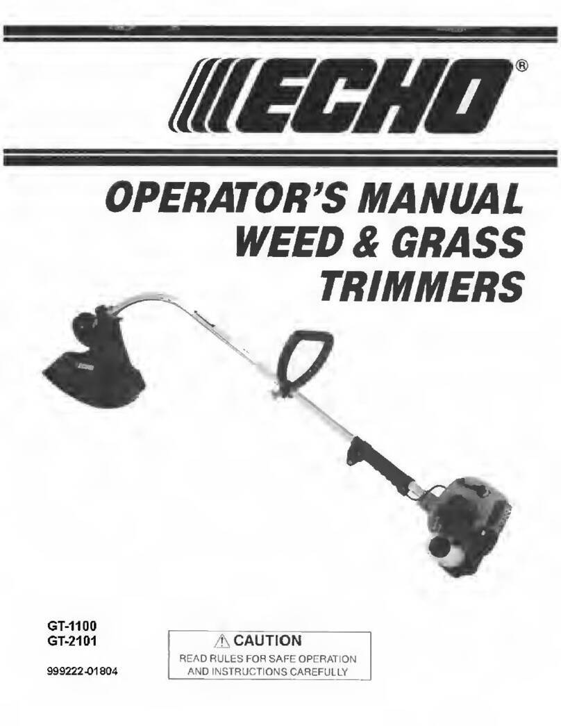 Echo GT-1100 User manual