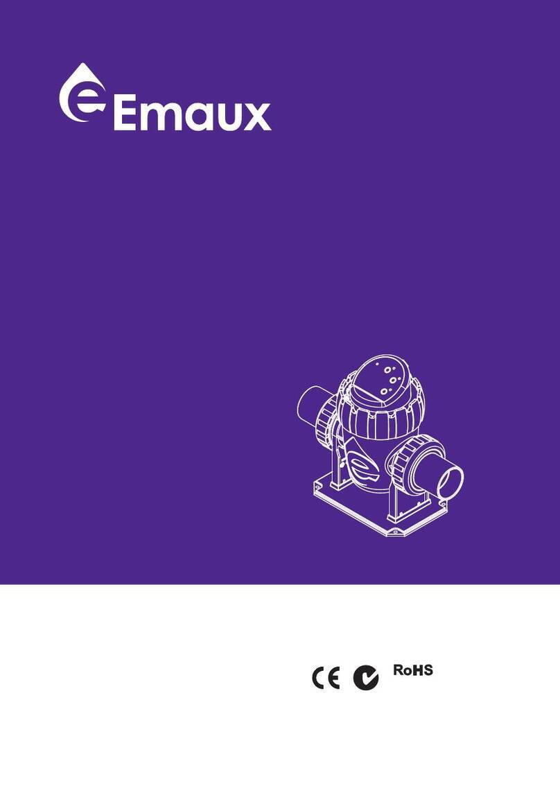 emaux SSCnano Installation and operation manual