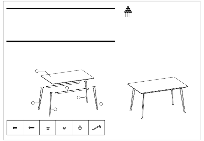 Safavieh Furniture Alarick DTB5805A manual