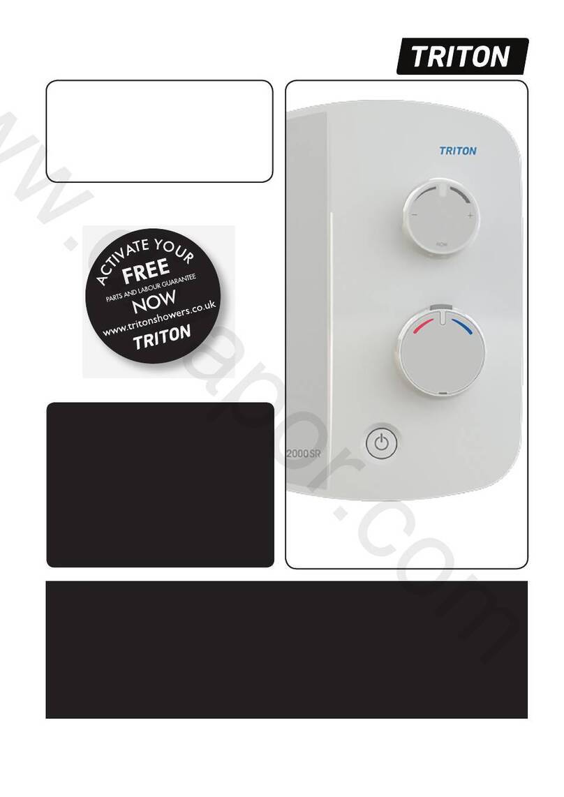 Triton AS2000 SR User manual Triton AS2000 SR User manual