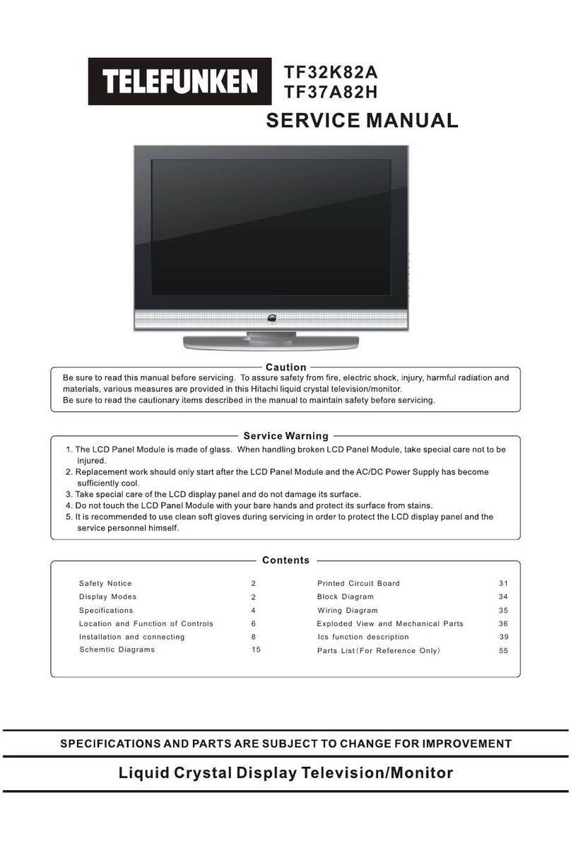 Telefunken TF37K82H User manual