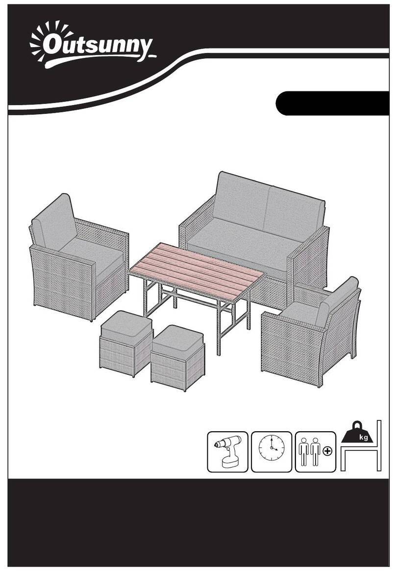 Outsunny 861-040V01 User manual