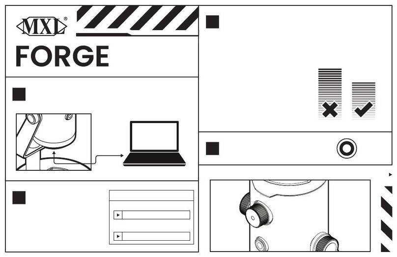 MXL Forge User manual