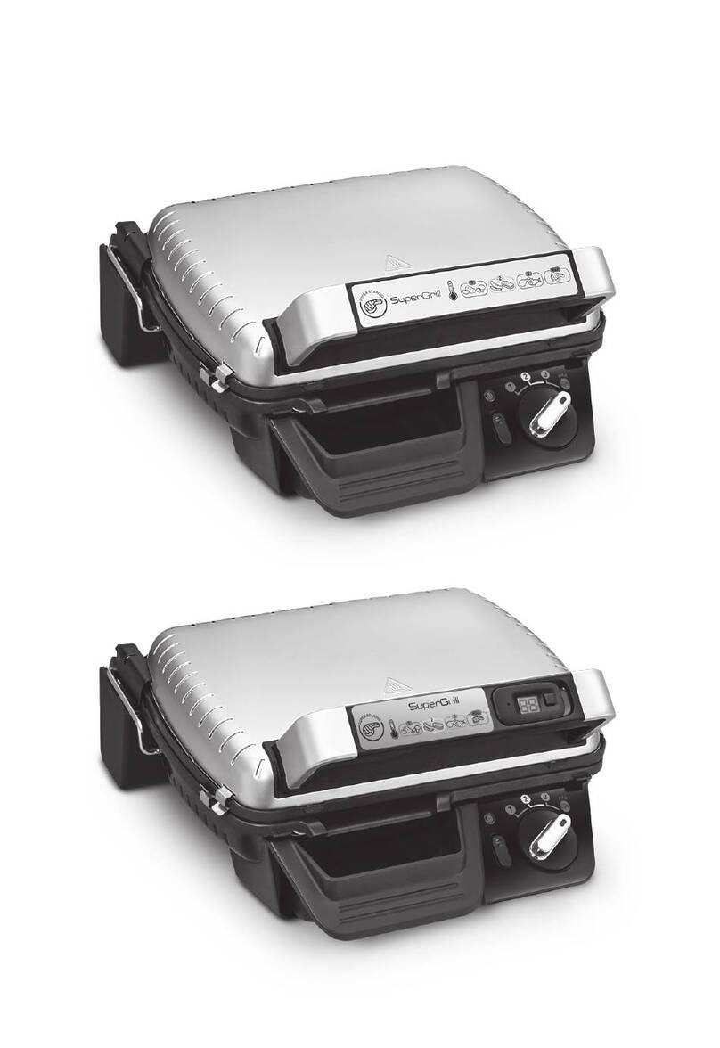 TEFAL SuperGrill XL User manual TEFAL SuperGrill XL User manual
