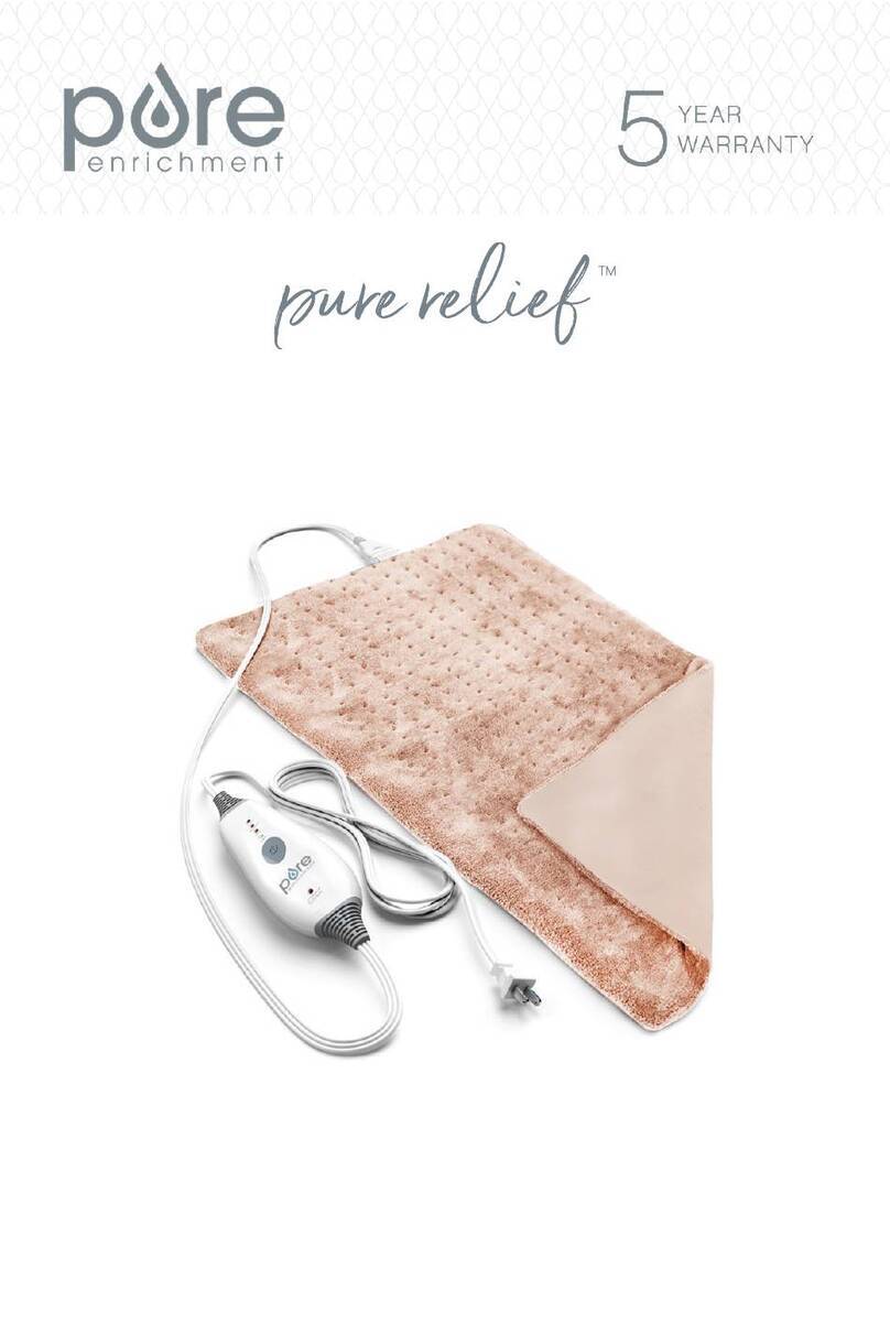 PURE relief PEHPVAL-M user manual