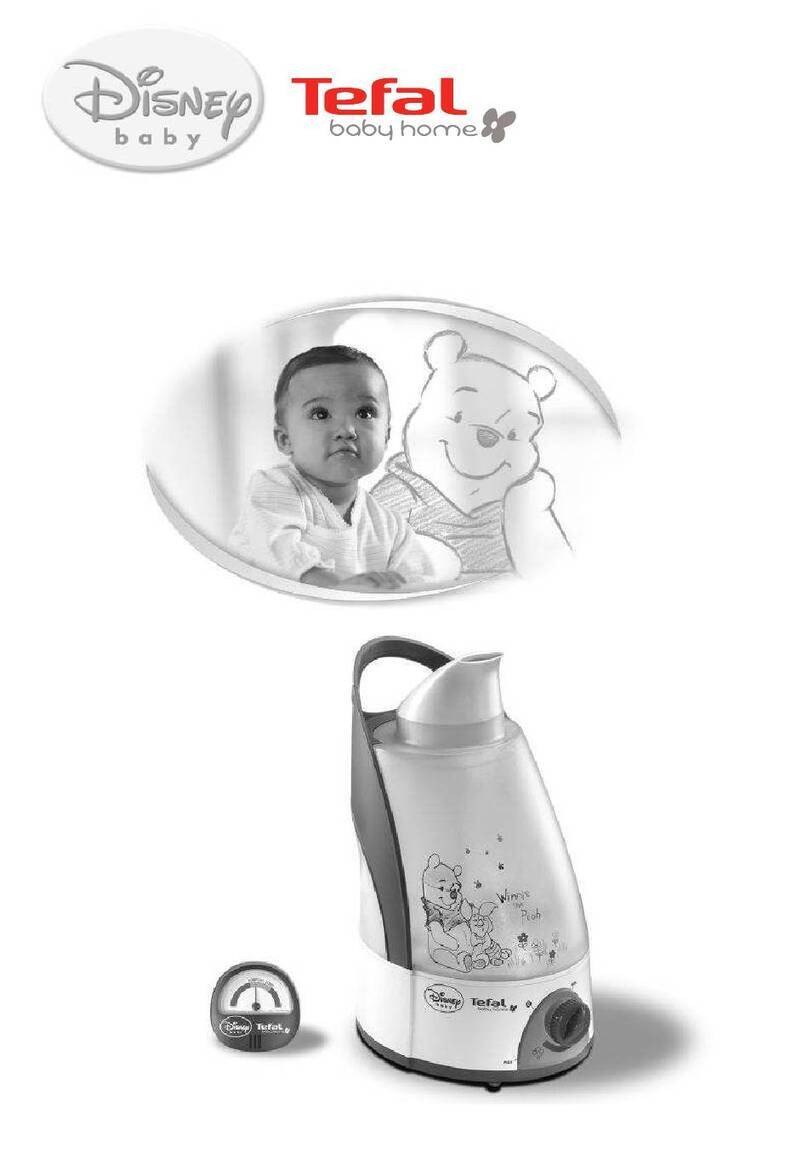 TEFAL Disney baby HUMIDIFICATEUR D'AIR COMPACT manual TEFAL Disney baby HUMIDIFICATEUR D'AIR COMPACT manual