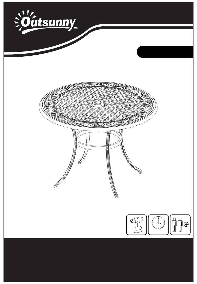 Outsunny 84G-309V00 User manual