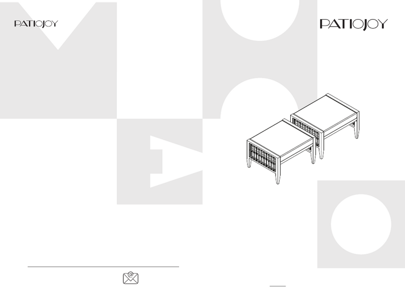 PATIOJOY HW71621 User manual