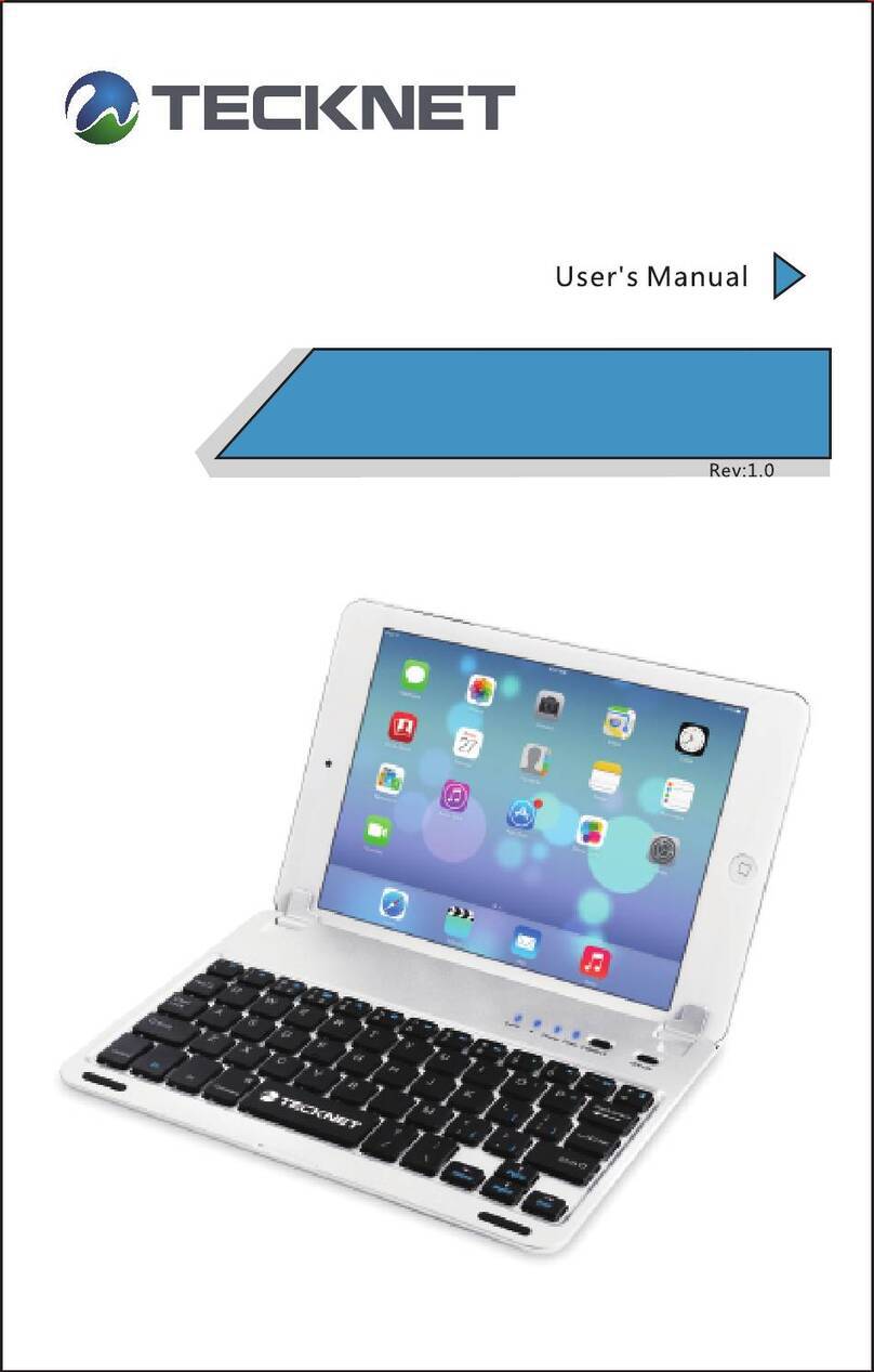 Tecknet X361 User manual