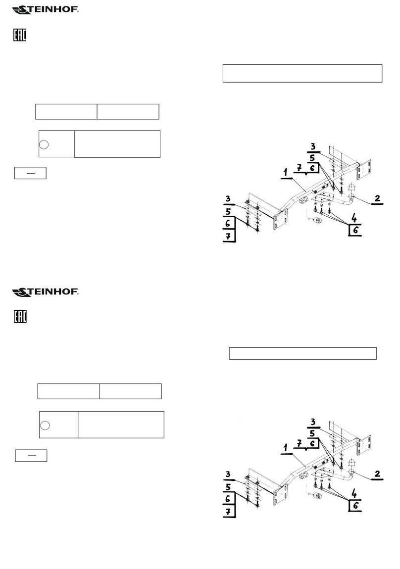 Steinhof D-300 FITTING AND OPERATION MANUAL