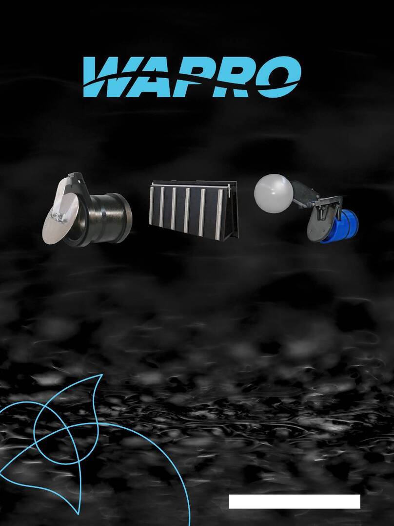 WAPRO WAGATE KVI 110 Installation & maintenance