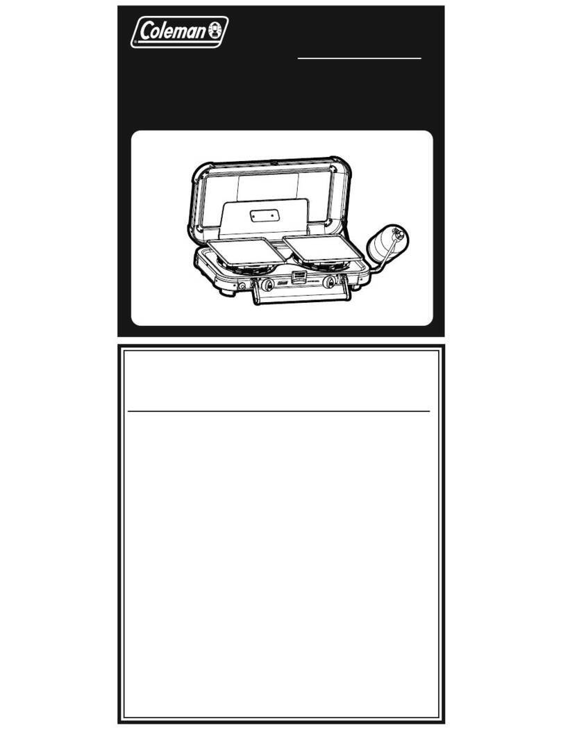 Coleman Fyreknight Hyperflame 9966 Series Instructions for use