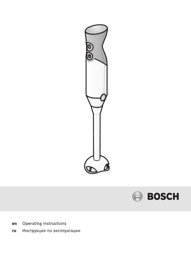 Bosch MMB65G0M User manual