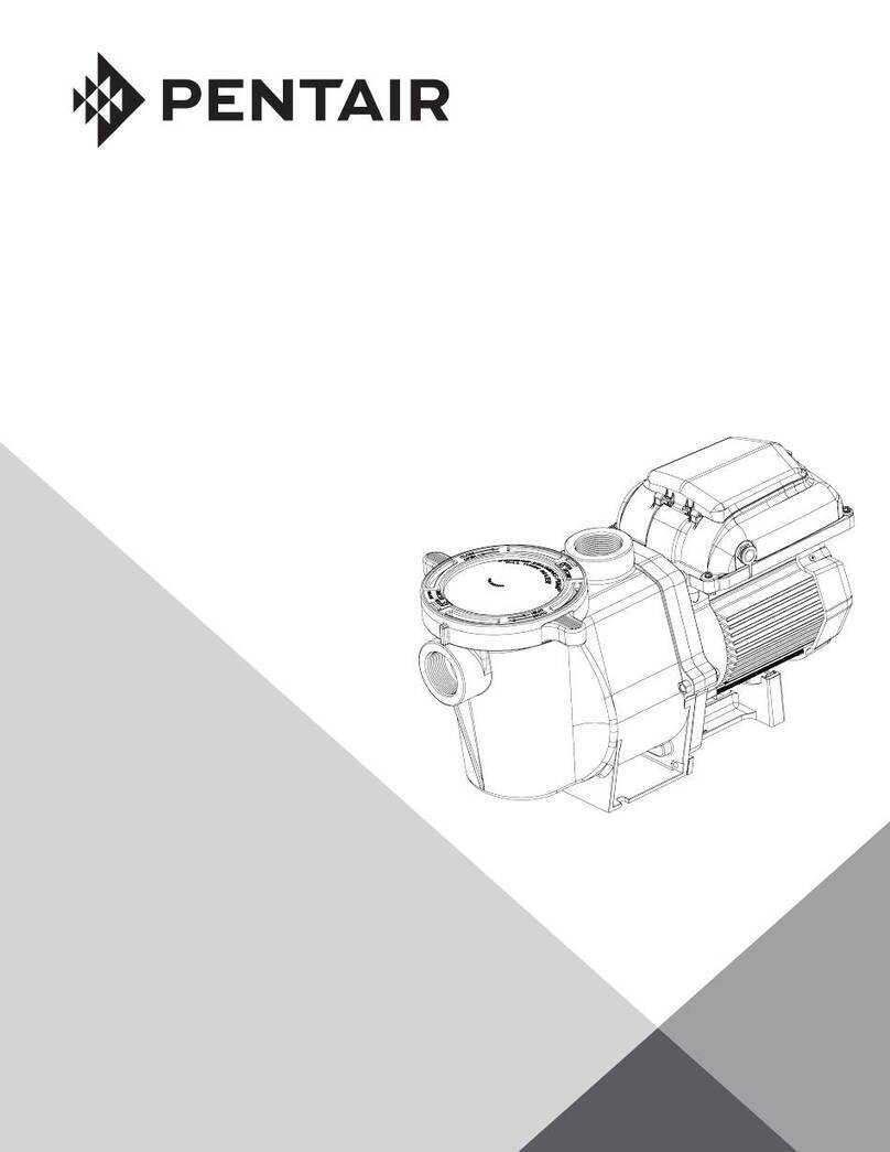 Pentair WHISPERFLO VS Installation and user guide