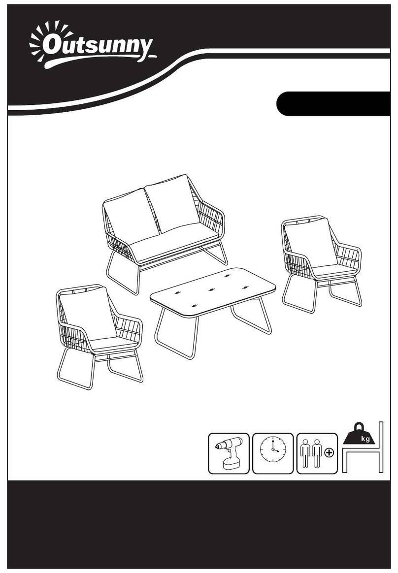Outsunny 860-202V01 User manual