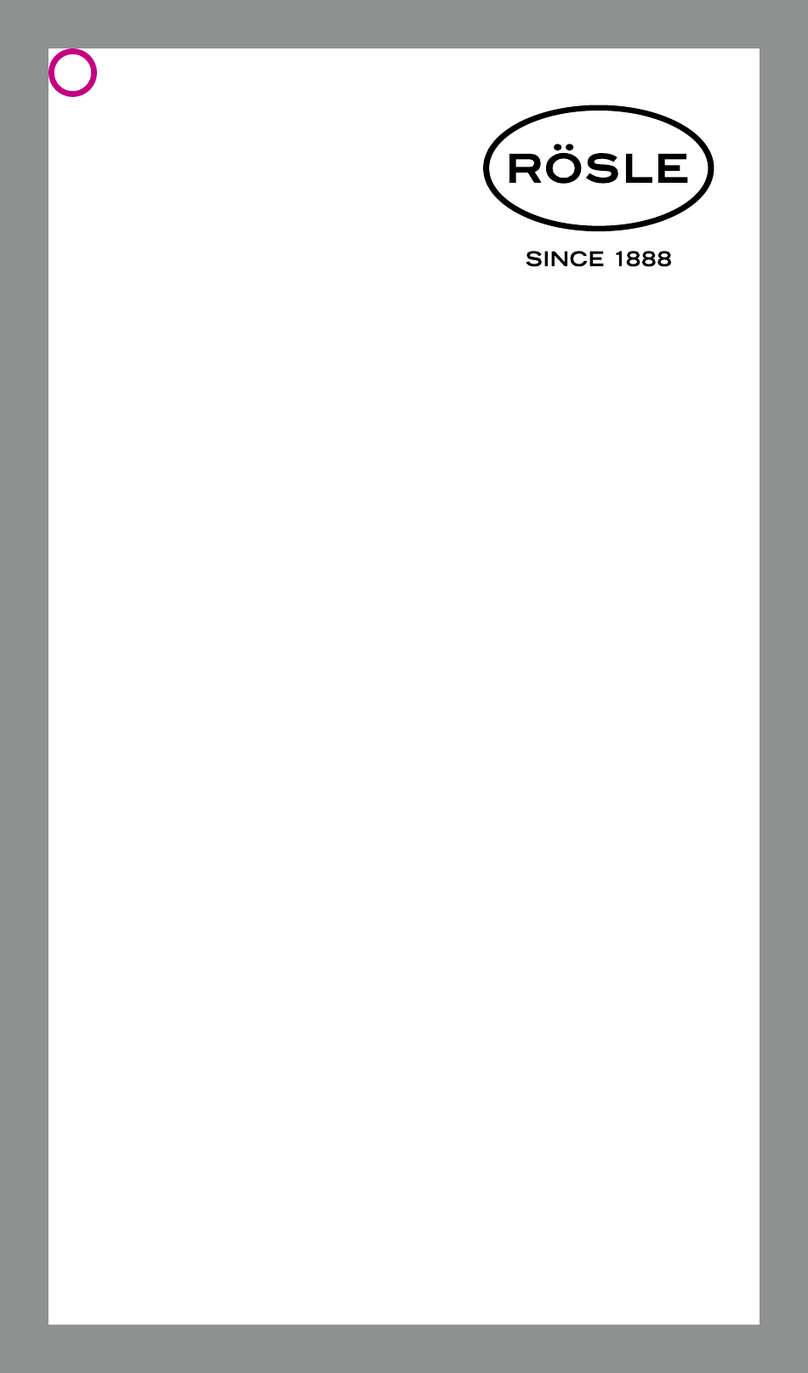 RÖSLE 12757 manual